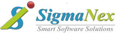 Logo or branding image with the slogan 'SigmaNex' likely representing a company or product.